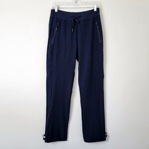 Outdoor Sports Navy Blue Nylon Joggers Gorpcore Athleisure